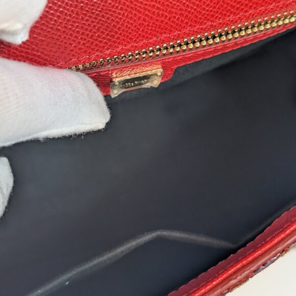 Dolce & Gabbana Sicily Medium Embellished Dauphine Leather bag - Picture 5 of 6